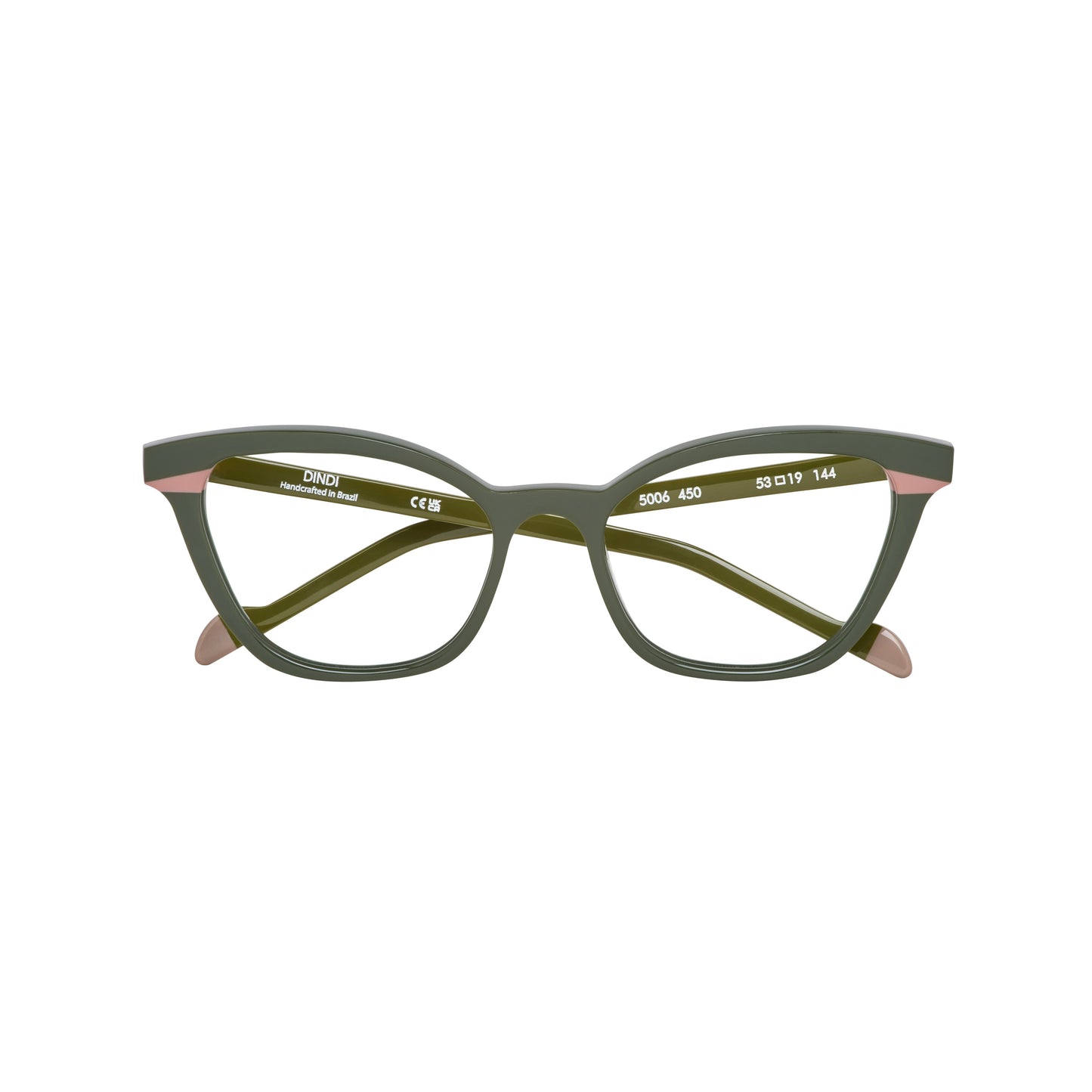 450 - Verde Militar com Rosa Queimado