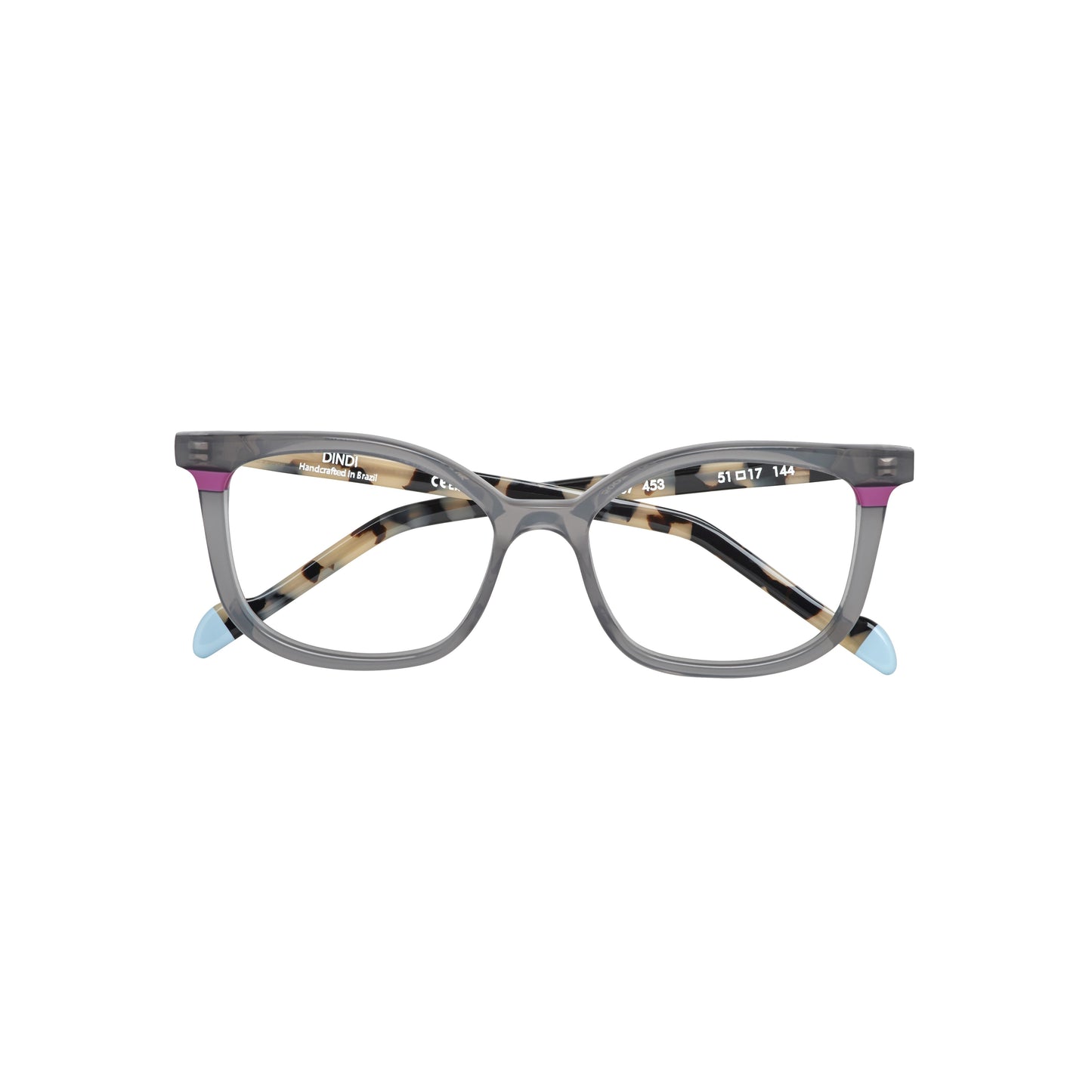 453 - Cinza Asfalto com Rosa Pink