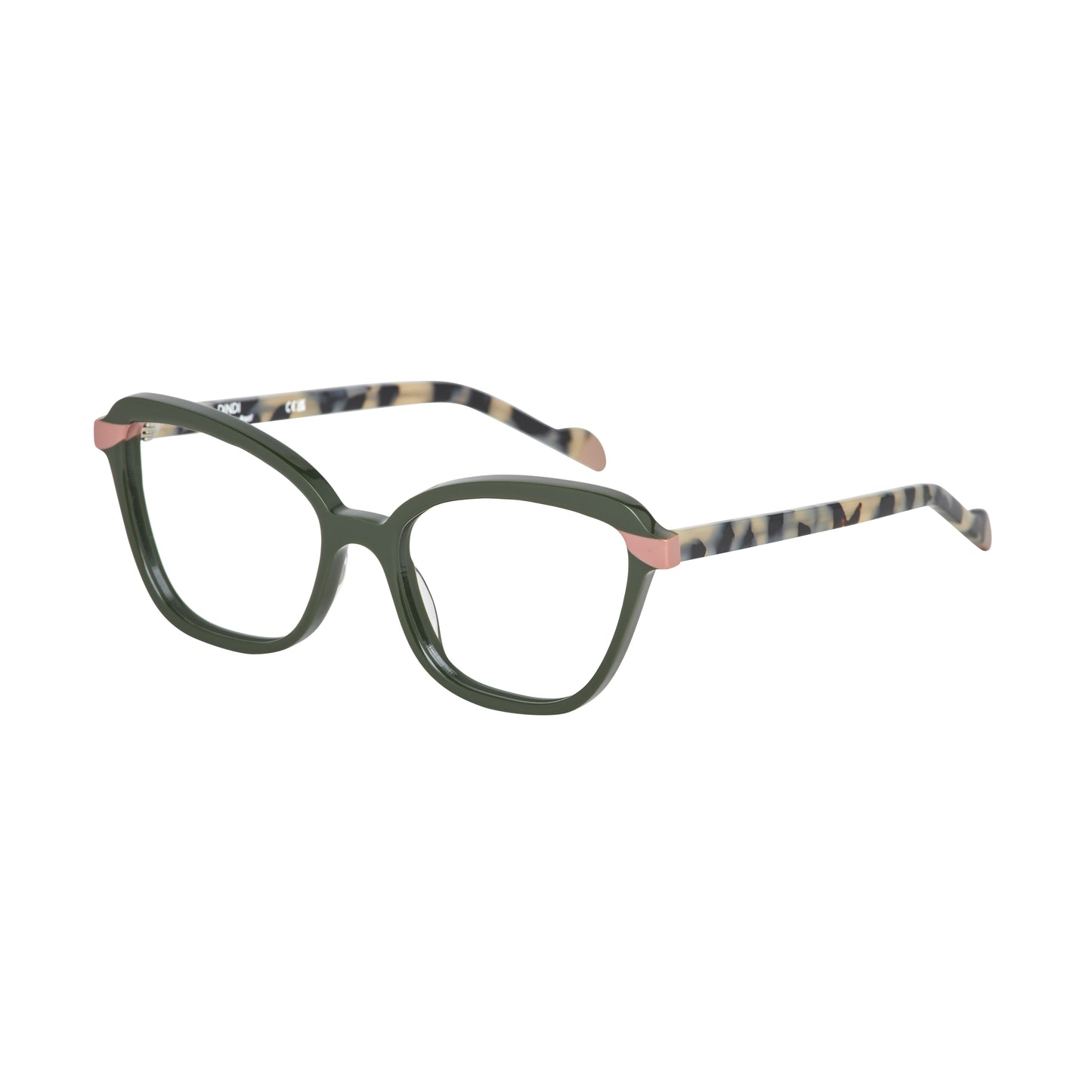 459 - Verde Militar com Rosa Queimado