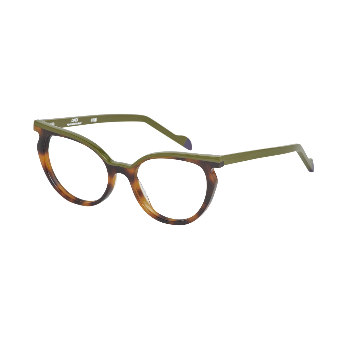 460 - Havana Marrom Escuro com Verde Oliva