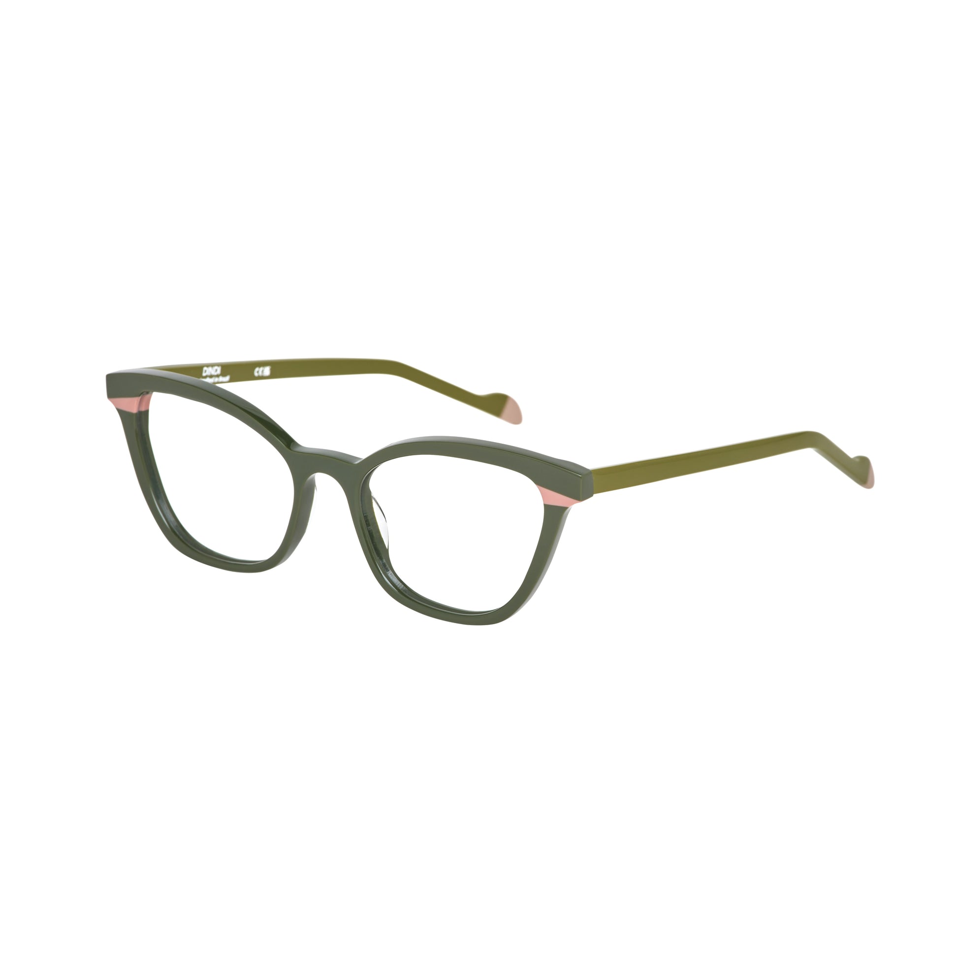 450 - Verde Militar com Rosa Queimado