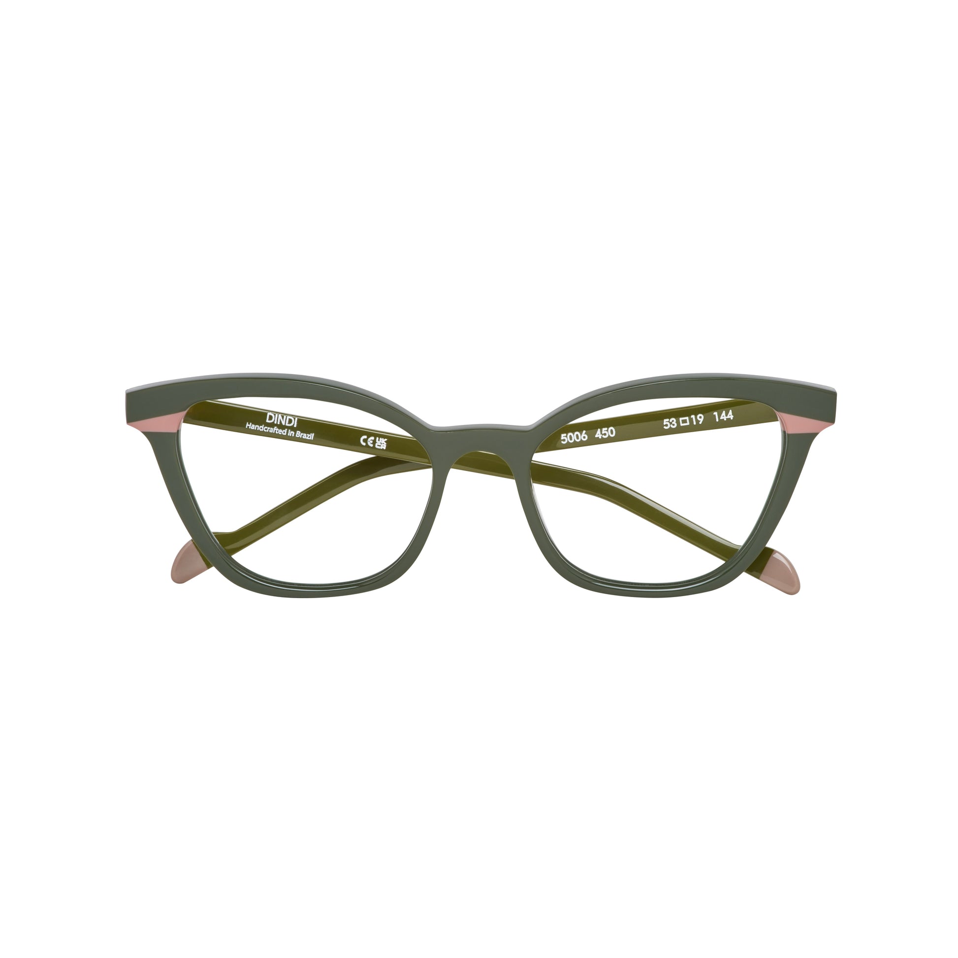 450 - Verde Militar com Rosa Queimado