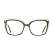 514 - Verde Militar com Rosa Champagne