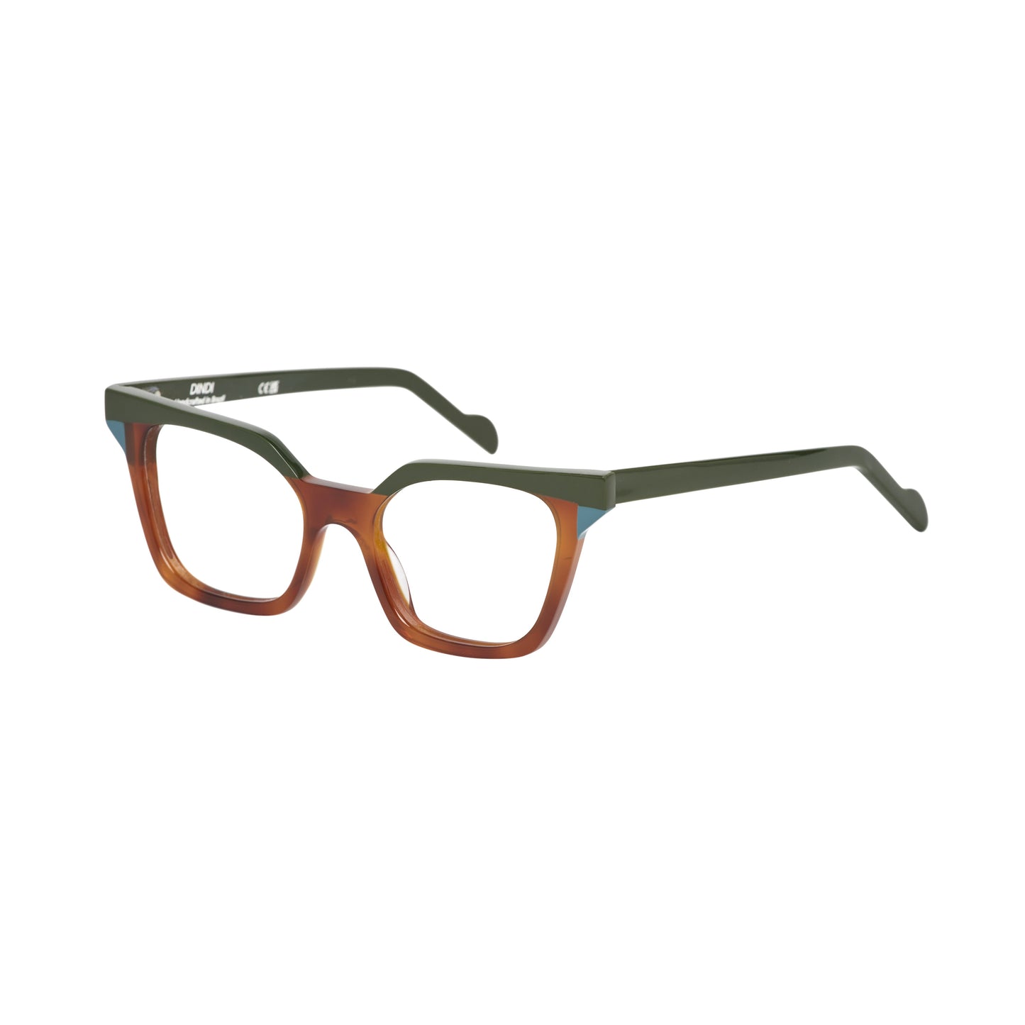 529 - Havana Marrom Claro com Verde Militar
