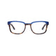 481 - Havana Dark Brown with Royal Blue