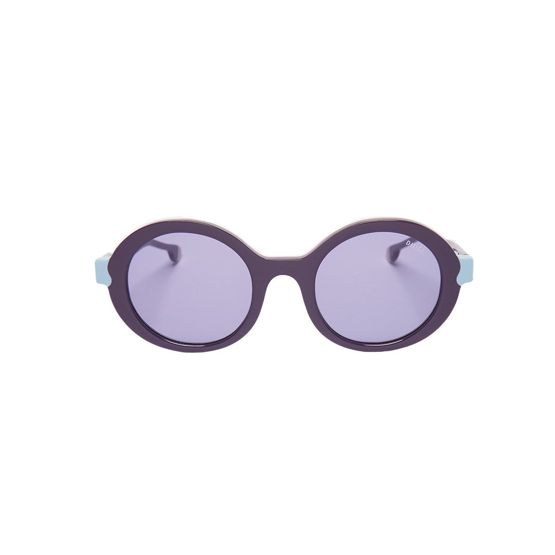 375A - Roxo Escuro com Lente Azul